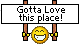 :luvthisplace: